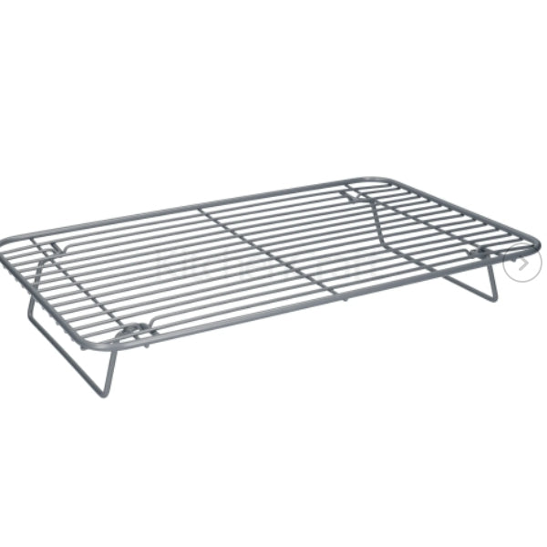 Smart Ceramic Roasting / Cooling Rack, Carbon Steel Wire, Grey, 35.5 x 23cm