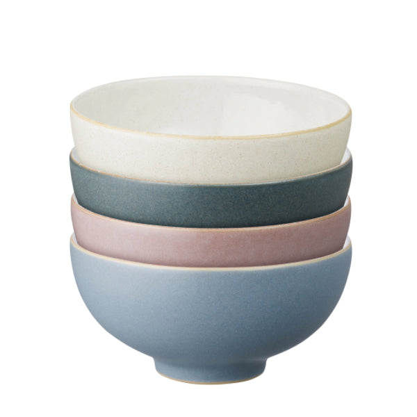 Imperssion Mixed Set Of 4 Rice Bowls