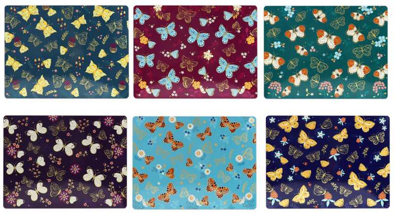 Butterfly Set Of 6 Placemats