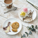 Wrendale Coupe Plate Set Of 2 Bunny & Duck