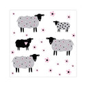 Paper Napkins 20 Pack	- Flower Sheeps