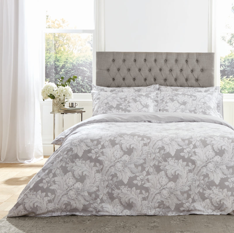 Renaissance Grey Duvet Cover Set
