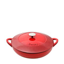 30cm Shallow Casserole - Pomegrante