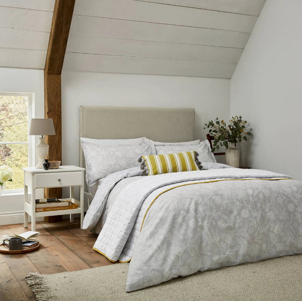 Solaine Duvet Cover Set - Grey