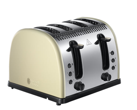 Legacy 4 Slice Toaster Cream