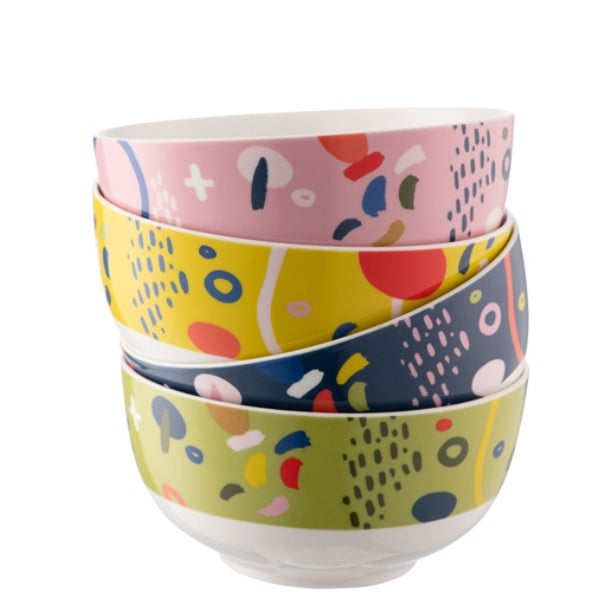 Verdant Set Of 4 Cereal Bowls