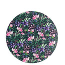 Dark Floral Round Placemats Set Of 6