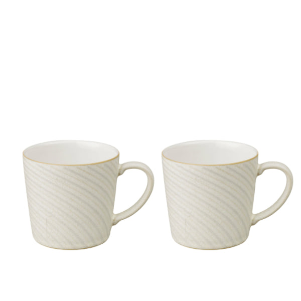 Impression Cream Set Of 2 Accent Large Mug
