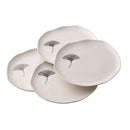 Ginkgo Set Of 4 Dinner Plates