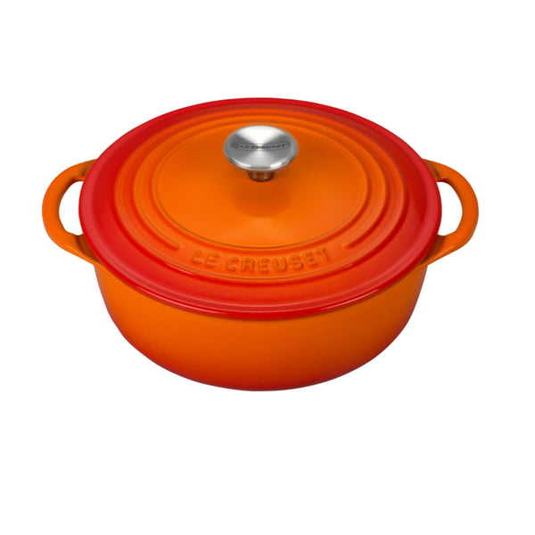 CHEFS SPECIAL PRICE - 22cm Cast Iron Bistro Casserole - Volcanic