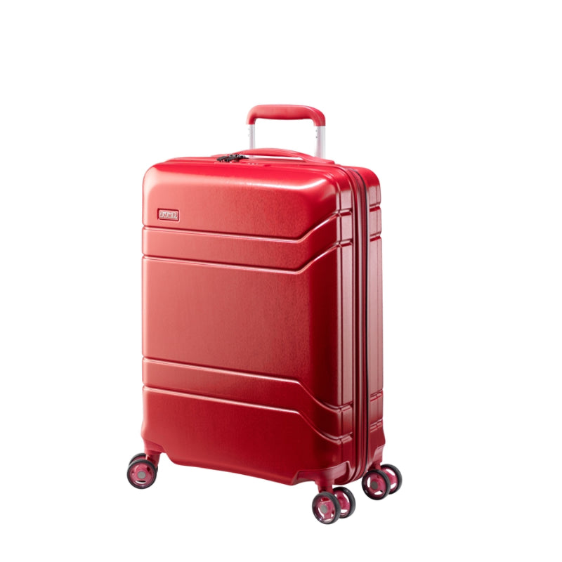 Moorea Hard Shell 55cm Spinner Cabin Case Red