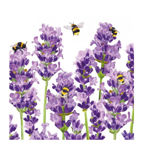 Paper Napkins 20 Pack	- Bees & Lavender