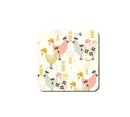 Hens Set Of 6 Coasters