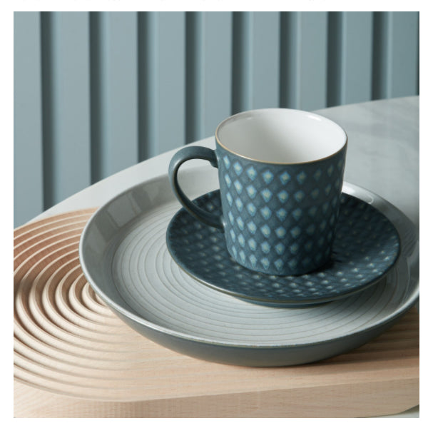 Impression Charcoal Set Of 2 Accent Mugs