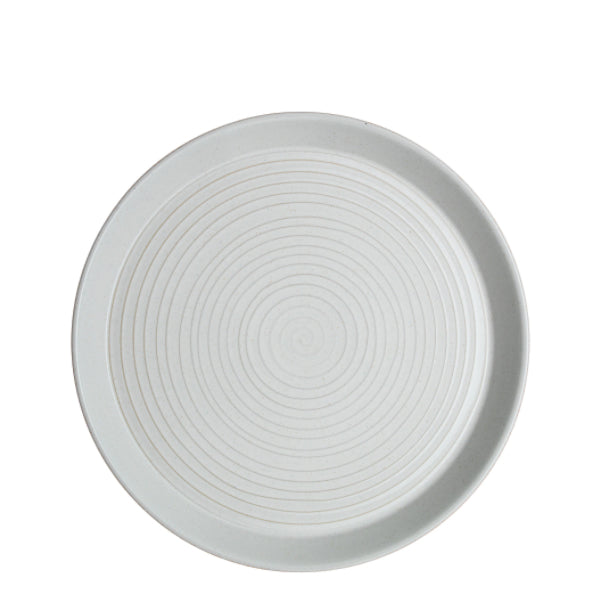 Impression Charcoal Spiral Dinner Plate