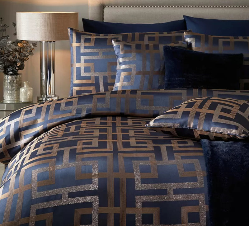 Bardon Navy Duvet Cover Set