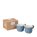 Studio Blue Flint Set Of 2 Cups