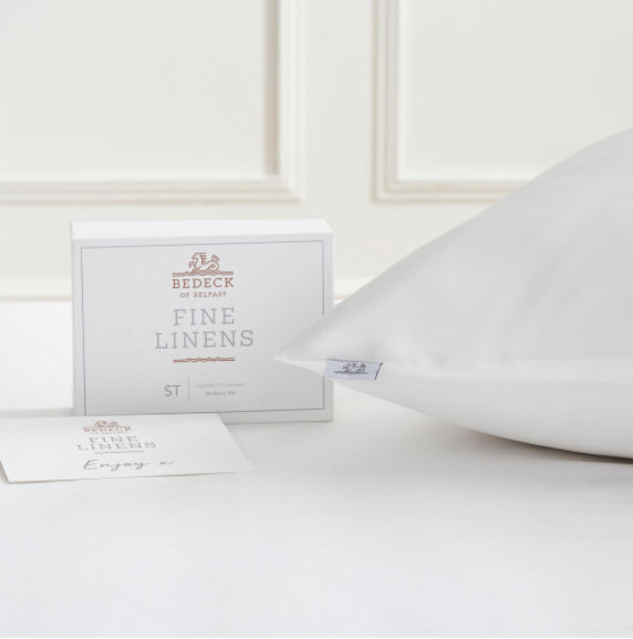 Silk Standard Pillowcase White