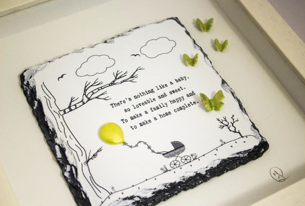 Slatecraft Frame - Loveable Baby