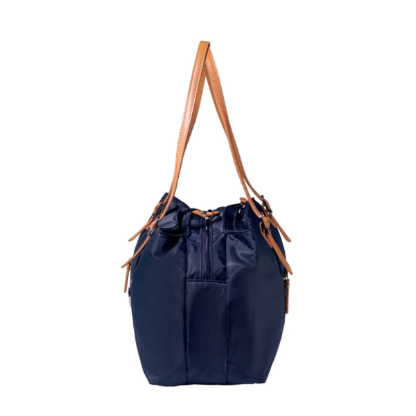Cassis Riviera 3 Compartments Shoulder Bag Navy