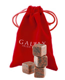 Cooling Stones Set Of 4 - Polished Red Granite