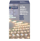 2.4m 200 Lights Ultrabright Waterfall Warm White