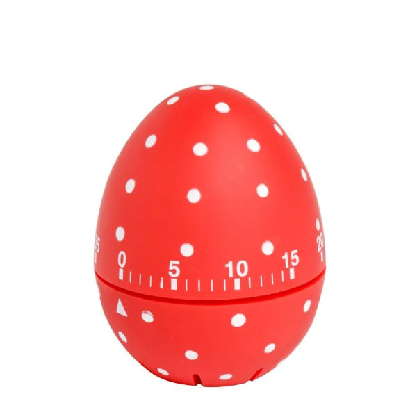Soft Touch Dotty Timer Red
