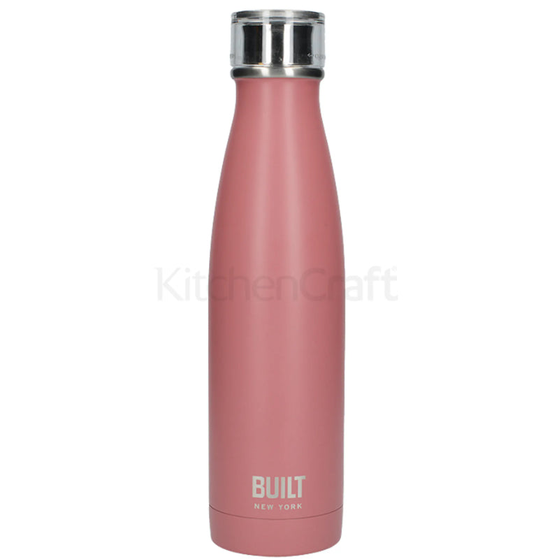 500ml Double Walled Stainless Steel Water Bottle Pink
