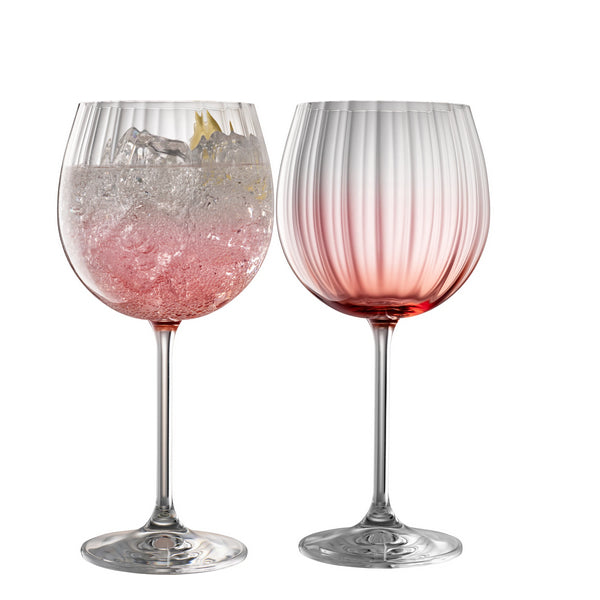 Erne Set of 2 Gin & Tonic Glasses Blush