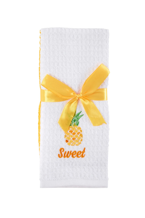 Sweet Pineapple Tea Towel Pair