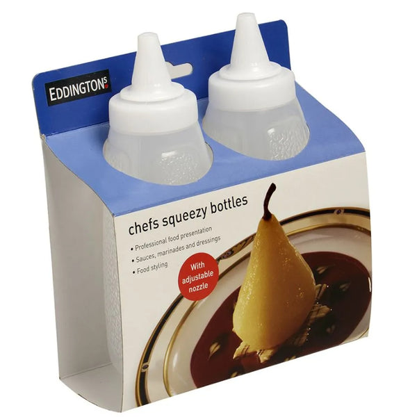 Set of 2 Chefs Squeezy Bottle