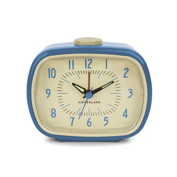 Retro Alarm Clock Blue