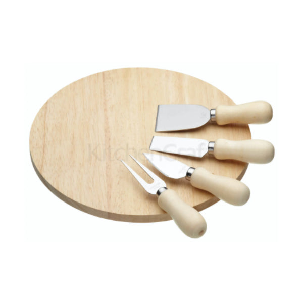 Wooden Cheese Serving Set