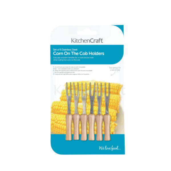 Corn On Cob Holders Pack Of 6