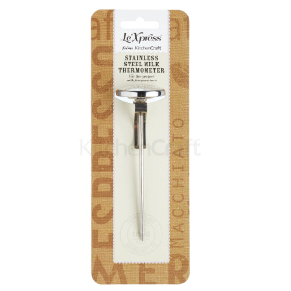 Le'Xpress Stainless Steel Steamed Milk Thermometer