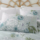 Chinoiserie Floral Duvet Cover Set - Green