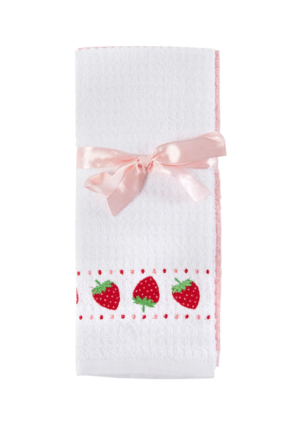 Strawberry Tea Towel Pair