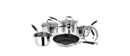 5000 5 Piece Draining Saucepan Set