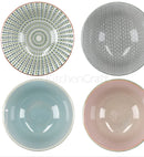Bowls Set of 4 Floral Design