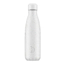500ml Bottle Speckle Edition White