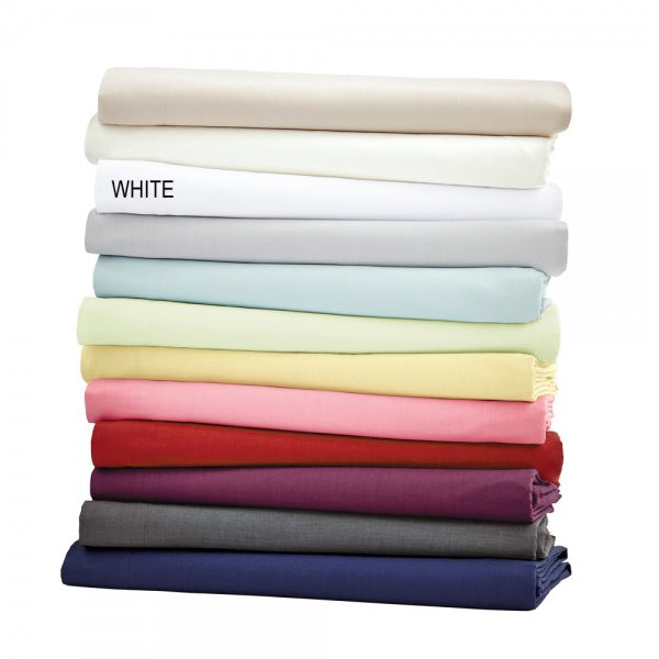 Extra Long Pillowcase White 50 x 90cm