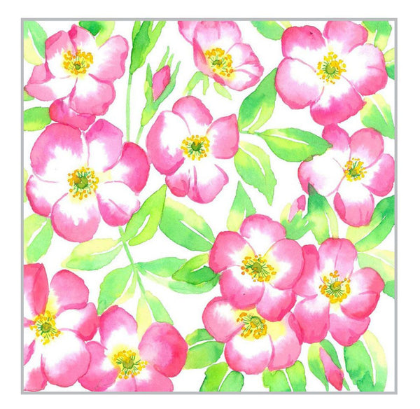 Pack of 20 Cocktail Napkins 25 x 25 - Aubepine