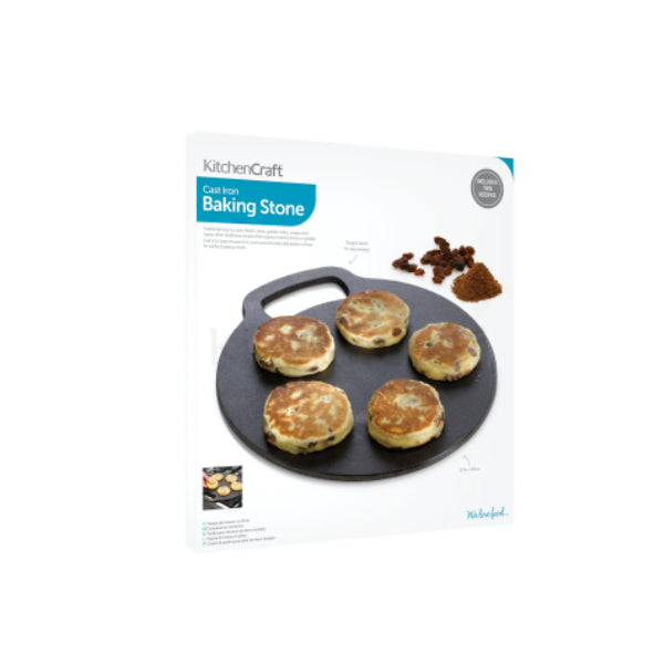 Cast Iron 27cm Black Steel Baking Stone