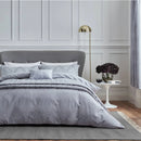 Neska Duvet Cover Set - Oxford Grey
