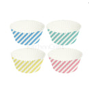 Creative Tops “Retro Treats” Waxed Paper Striped Cupcake Cases - Pack of 100 (Assorted Colours)