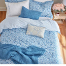 Be Still Foliage Duvet Cover Set Blue