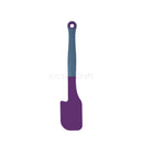 Colourworks Brights Purple Silicone-Headed Spatula with Soft Touch Handle