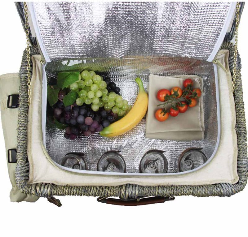 Picnic Basket "Angers" - 4 people