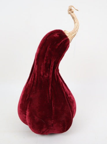 15x30cm Crooked Neck Pumpkin Burgundy