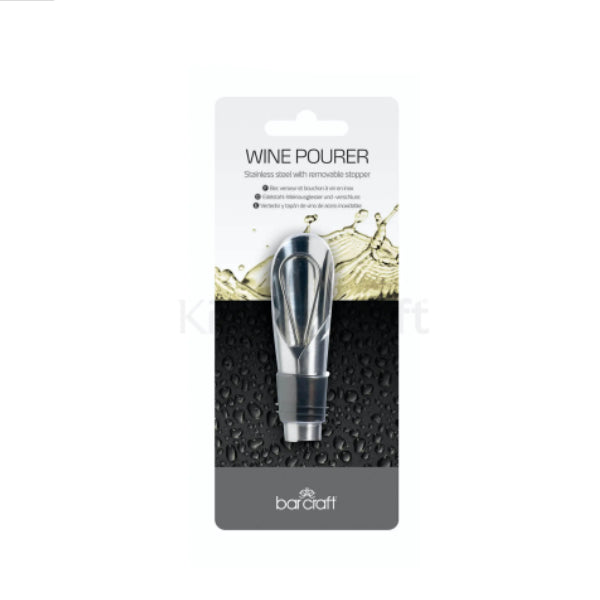 Stainless Steel Wine Pourer with Stopper